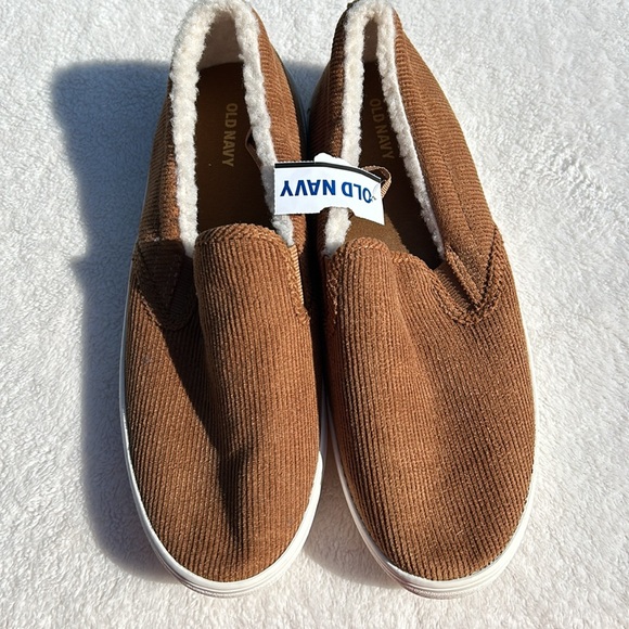 Old Navy Corduroy Top Brown Loafers Style 1994 Size 10 New - Picture 2 of 8